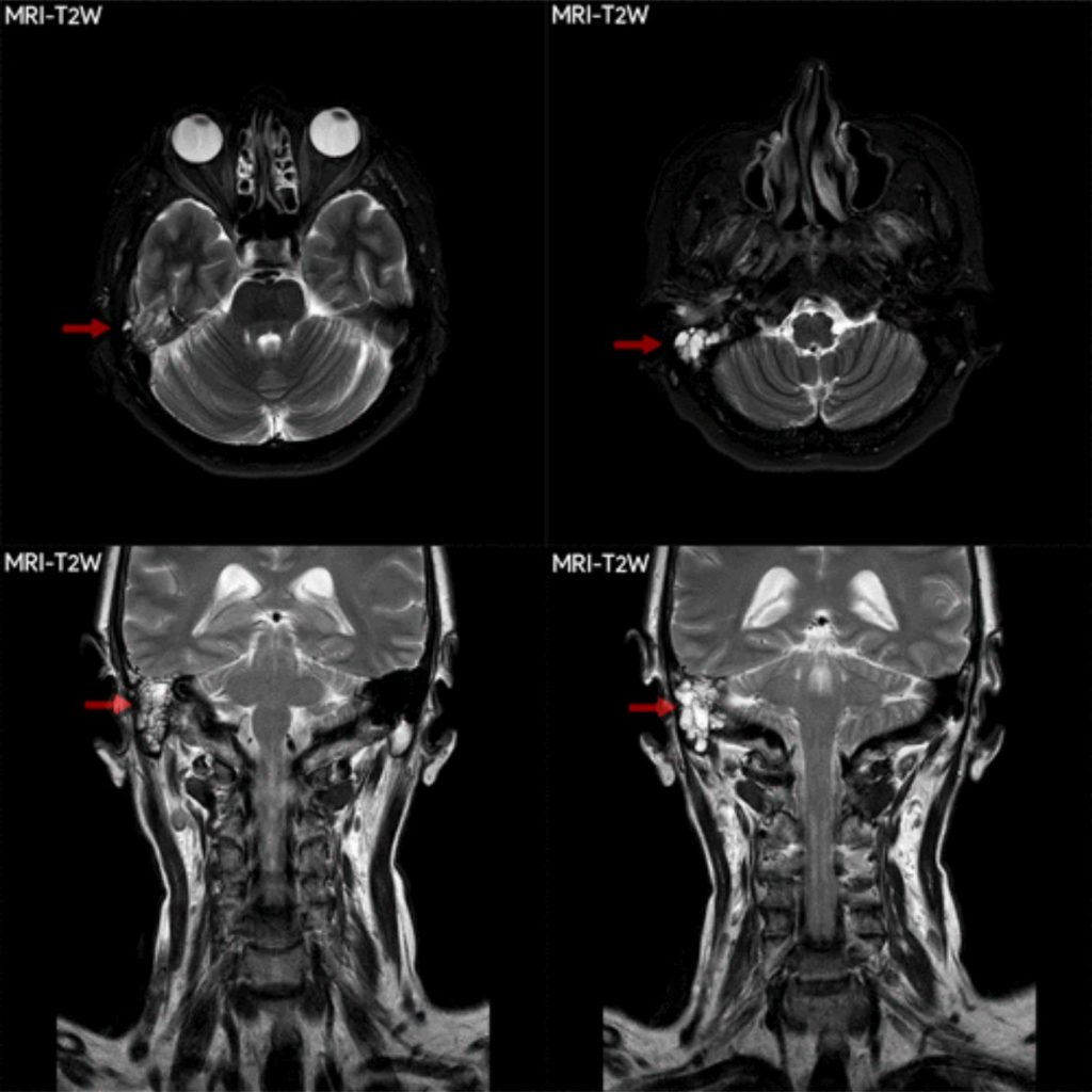 The Use of Giant Bilobed Flaps for Tissue Defect Reconstruction After Temporal Bone and Ear Resection 