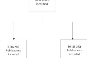 Flowchart of publication identification and selection process