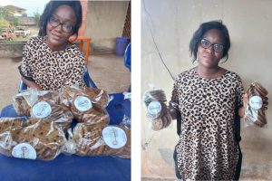 Dr. Jane Chioma Ofoma, marketing biscuits and cookies mixed with illicit substance in Auchi, Edo State.