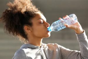 Dr. Iredia Osunde, advised people on the beauty of drinking water regularly.